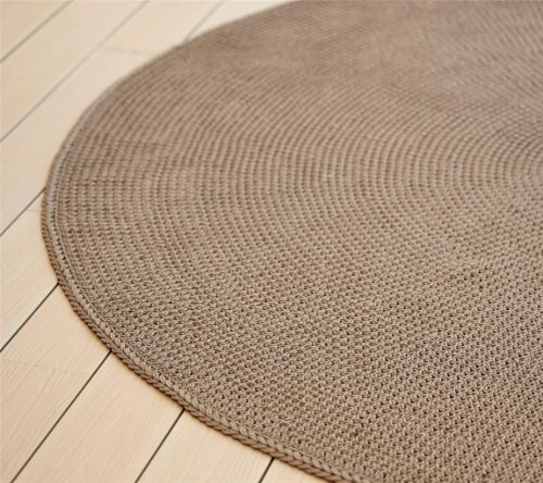 Cane-line Outdoor Circle Knit Ø: 200 cm – Dark Sand