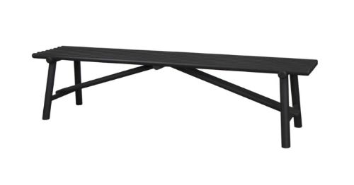 Cane-line Outdoor Sticks Bænk B: 190 cm - Lava Grey