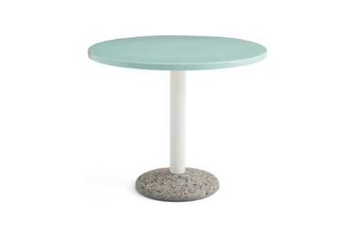 HAY Ceramic Table Ø: 90 cm - Light Mint 