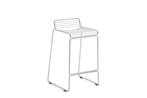 HAY Hee Bar Stool 65 cm - Hot Galvanised