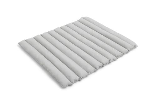 HAY Palissade Dining Bench Soft Quilted Cushion 110x89 cm - Sky Grey