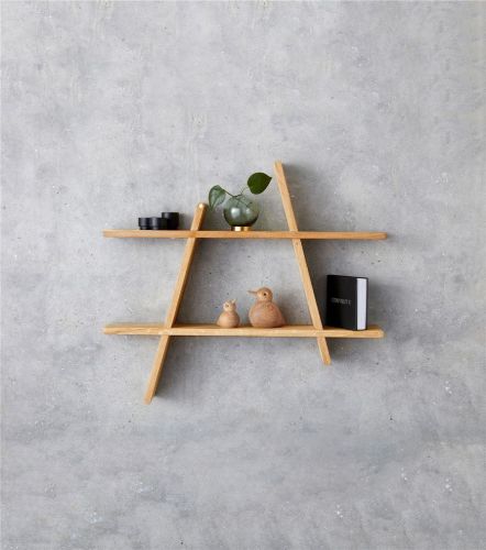 Andersen Furniture A Regal groß 78 x 67 x 12 cm – geölte Natureiche