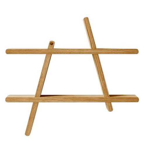 Andersen Furniture A Shelf Medium 52x46x9 cm - Oiled Natural Oak 