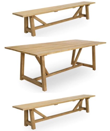 Sika-Design George Havemøbelsæt - Teak