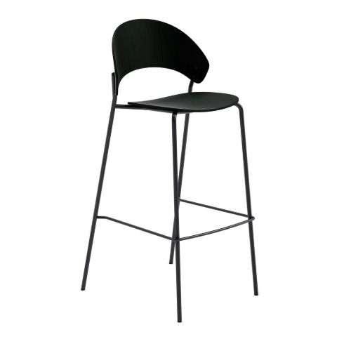 Eva Solo Dosina Barhocker SH: 75 cm - Schwarze Eiche