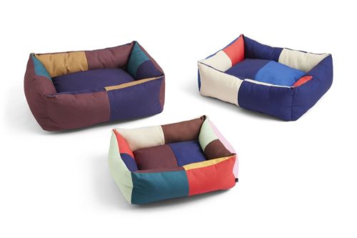 HAY Hundebett Medium 26x65x78 cm - Rot/Blau