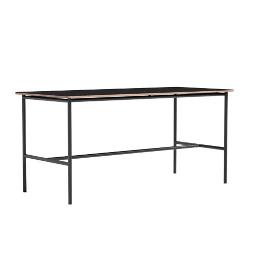 Please Wait To Be Seated Taffel Højt Bord H: 95 cm - Sort