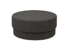 Bild von Normann Copenhagen Silo Pouf Large Ø: 90 cm - Dunkelgrau/Hallingdal 0173