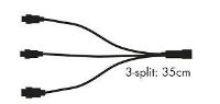 Bild von Sirius Tech-Line 3-split L: 35 cm - Sort