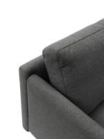 Bild von Normann Copenhagen Rare 3 Pers. Sofa L: 204 cm – Re-born/Dunkelgrau