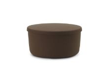 Bild von Normann Copenhagen Hide Pouf Groß 39x72 cm - Braun