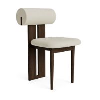 Bild von Norr11 Hippo Chair SH: 47 cm – Dunkelgeräucherte Eiche/Mineral 30160