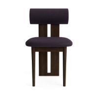 Bild von Norr11 Hippo Chair SH: 47 cm – Dunkelgeräucherte Eiche/Canvas 694