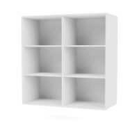 Bild von Montana Bücherregal 1113 mit Aufhängebügel 69,6 x 69,6 cm – 101 New White