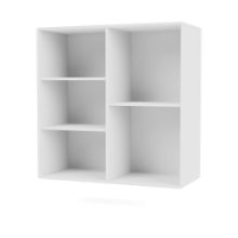 Bild von Montana Bücherregal 1119 mit Aufhängebügel 69,6 x 69,6 cm – 101 New White