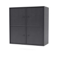 Bild von Montana-Schrank 1120 mit Aufhängebügel 69,6 x 69,6 cm – 36 Kohle