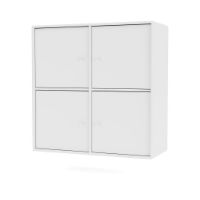 Bild von Montana-Schrank 1120 mit Aufhängebügel 69,6 x 69,6 cm – 38 Schnee