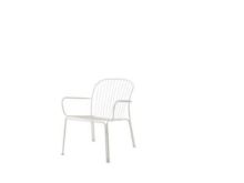 Bild von &Tradition Thorvald SC101 Space Copenhagen Outdoor Lounge Sessel SH: 39,8 cm – Elfenbein