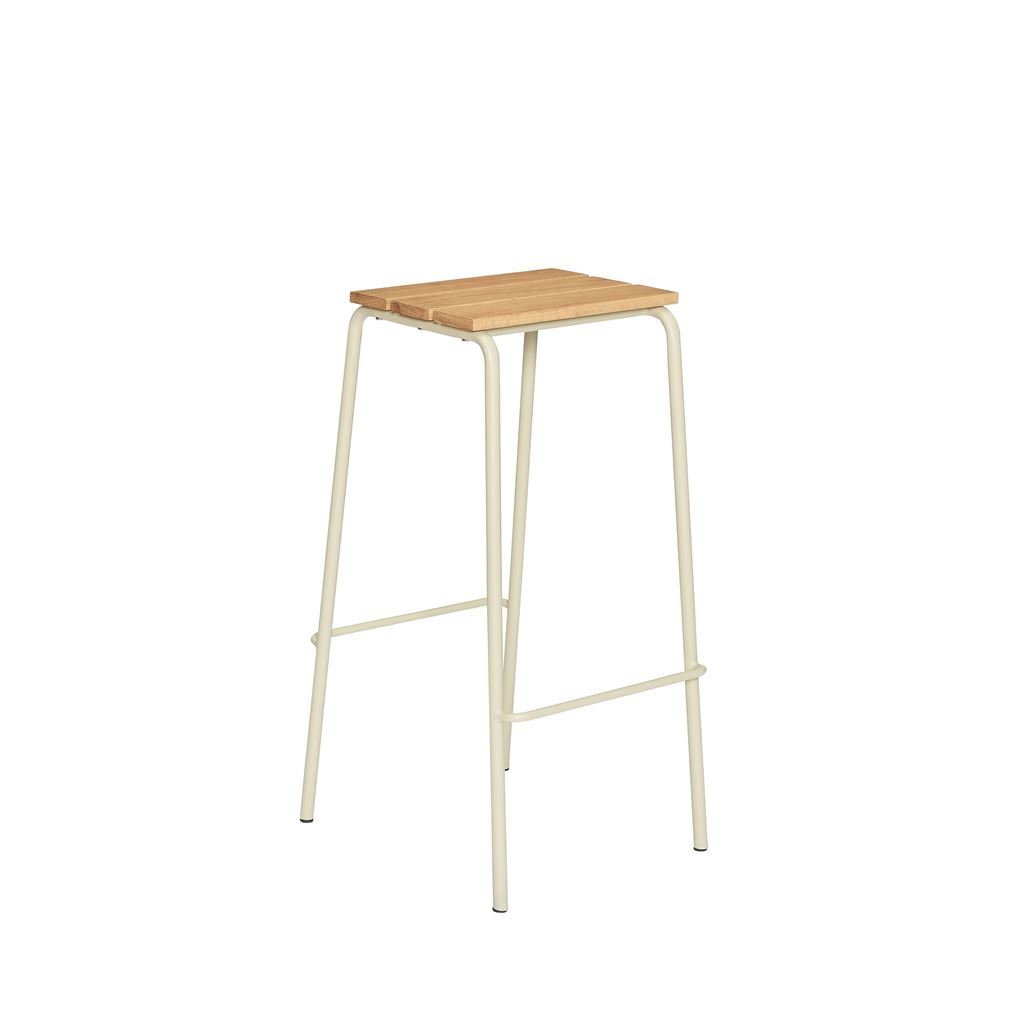 Bild von Hübsch Stilt Bar Stool H: 76 cm - Sand 