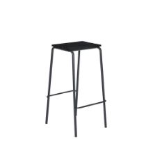 Bild von Hübsch Stilt Bar Stool H: 76 cm - Black 