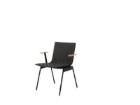 Bild von &Tradition Ville AV34 Andersen & Voll Outdoor-Sessel SH: 46 cm – Warm Black