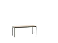 Bild von &Tradition Ville AV27 Andersen & Voll Outdoor Bench 40x110 cm - Bronzegrün/Teak