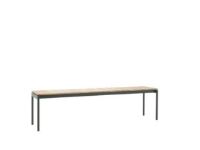 Bild von &Tradition Ville AV28 Andersen & Voll Outdoor Bench 40x180 cm - Bronzegrün/Teak