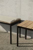 Bild von &Tradition Ville Sitzpolster für AV27 Andersen & Voll Outdoor-Bench – Sunbrella Heritage Papyrus