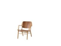 Bild von &Tradition Ax HM11 Lounge Chair SH: 39,9 cm – Lackierte Eiche/Walnuss