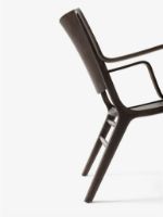 Bild von &Tradition Ax HM11 Lounge Chair SH: 39,9 cm – Dunkel gebeizte Eiche