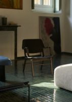 Bild von &Tradition Ax HM11 Lounge Chair SH: 39,9 cm – Dunkel gebeizte Eiche