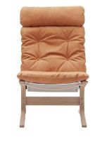 Bild von LK Hjelle Siesta Classic Sessel hoch SH: 45 cm – Natur/Vintage Cognac