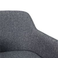 Bild von Hübsch Rest Office Chair SH: 45 cm - Dark Grey 