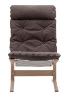 Bild von LK Hjelle Siesta Classic Sessel hoch SH: 45 cm – Natur/Dünen Dunkelbraun