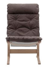 Bild von LK Hjelle Siesta Classic Sessel hoch SH: 45 cm – Natur/Dünen Dunkelbraun