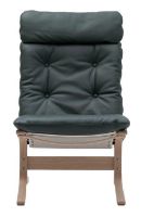 Bild von LK Hjelle Siesta Classic Sessel hoch SH: 45 cm – Natur/Elmo Rustical Green