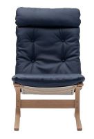 Bild von LK Hjelle Siesta Classic Sessel hoch SH: 45 cm – Natur/Elmo Rustical Blue