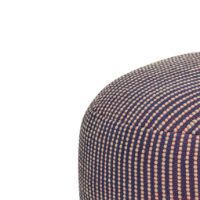 Bild von Hübsch Mochi Pouffe Ø: 75 cm - Blue/Multicolour