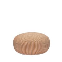 Bild von Hübsch Mochi Pouffe Ø: 75 cm – Sand/Mehrfarbig VORBESTELLUNG: MAI 2024