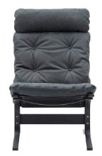 Bild von LK Hjelle Siesta Classic Sessel hoch SH: 45 cm – Schwarz/Dünen Anthrazit