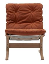 Bild von LK Hjelle Siesta Classic Sessel niedrig SH: 45 cm – Natur/Dünen-Rost