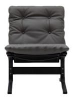 Bild von LK Hjelle Siesta Classic Sessel niedrig SH: 45 cm – Schwarz/Prescott Greyshadow