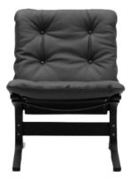 Bild von LK Hjelle Siesta Classic Sessel niedrig SH: 45 cm – Schwarz/Elmo Rustical Grey