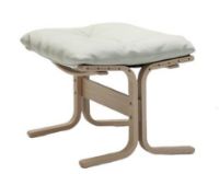 Bild von LK Hjelle Siesta Classic Fußhocker H: 45 cm – Natur/Prescott-Lamm