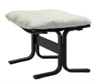 Bild von LK Hjelle Siesta Classic Fußhocker H: 45 cm – Schwarz/Prescott-Lamm