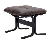 Bild von LK Hjelle Siesta Classic Fußhocker H: 45 cm – Schwarz/Prescott-Kastanie