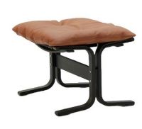 Bild von LK Hjelle Siesta Classic Fußhocker H: 45 cm – Schwarz/Prescott Swamp