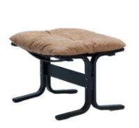 Bild von LK Hjelle Siesta Classic Fußhocker H: 45 cm – Schwarz/Dünenkamel