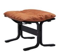 Bild von LK Hjelle Siesta Classic Fußhocker H: 45 cm – Schwarz/Dünenrost