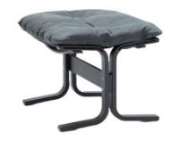 Bild von LK Hjelle Siesta Classic Fußhocker H: 45 cm – Schwarz/Dünen Anthrazit